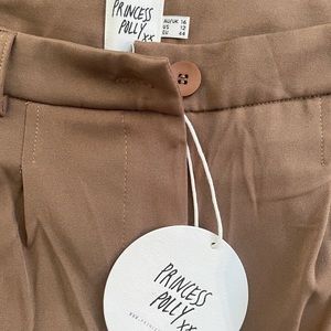 Brand New Princess Polly Archer Pants Brown